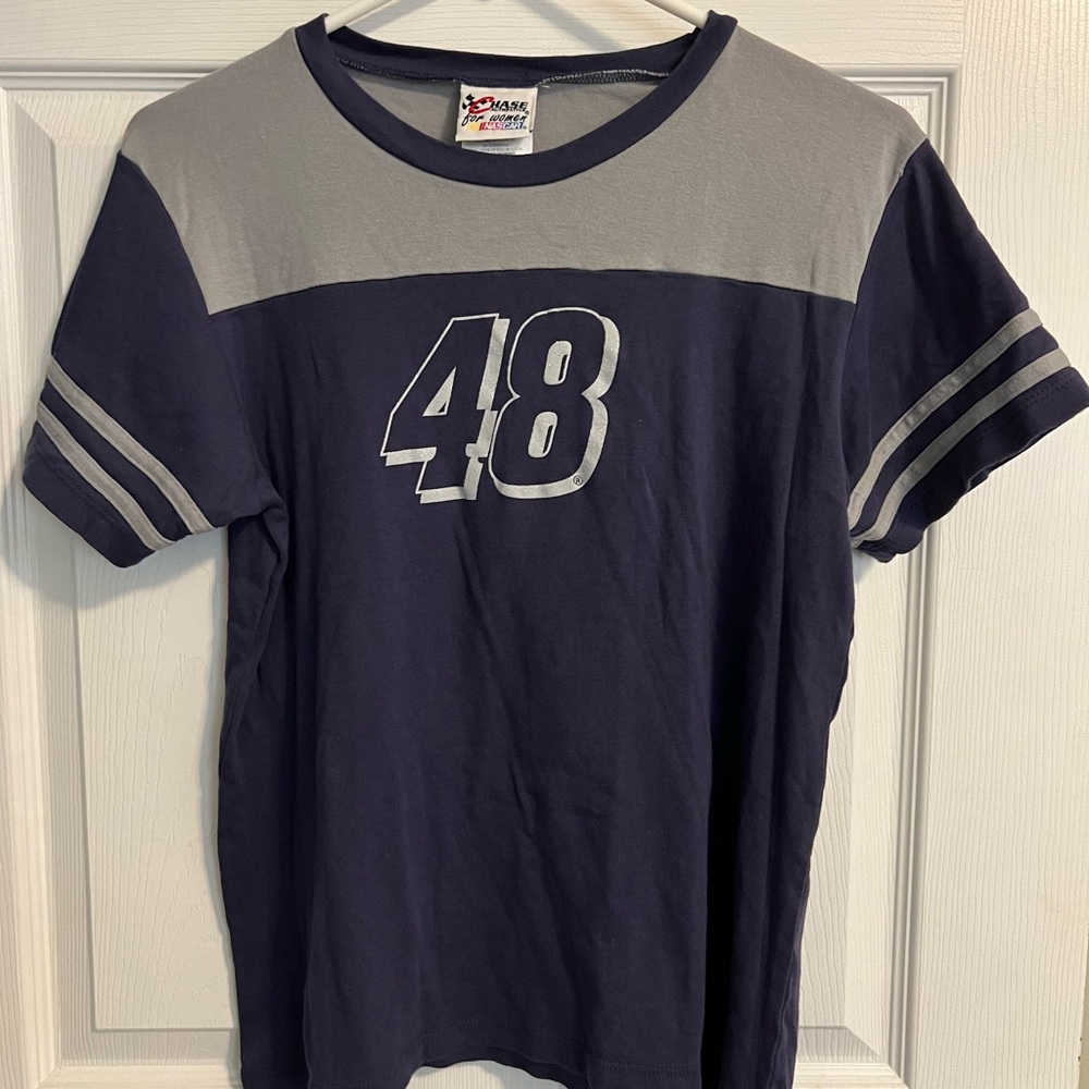 Chase Authentics Men's Navy and Gray Shirt